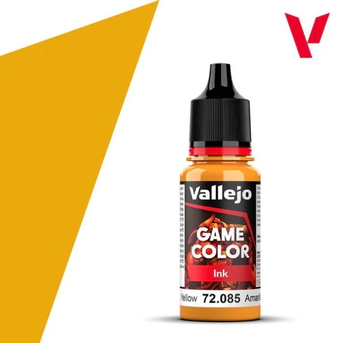 Vallejo Game Color 72085 Ink yellow 17ml/18ml