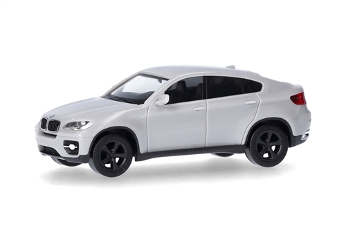 Herpa 024037-004 BMW X6 (E71), Titansølv mat, H0