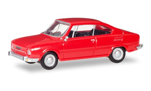 Herpa 0288875 SKODA 110 R, trafikrød H0 