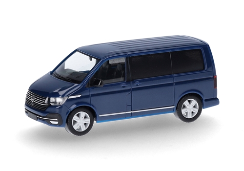 Herpa 096782-002 VW T6.1 Caravelle, dyb hav blå, H0 