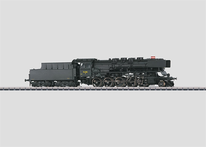 Märklin 37846 Damplokomotiv Litra N 209 fra Danske Statsbaner med dekoder, 5 polet motor samt belysning 