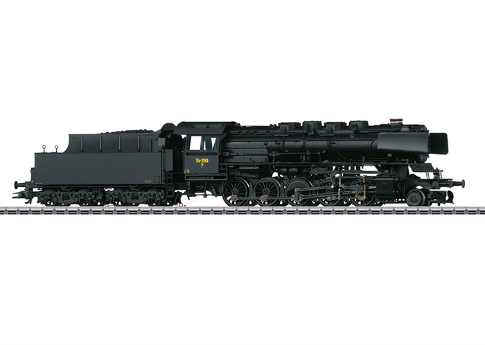 Märklin 37818 Damplokomotiv DSB Litra N (Brugt )