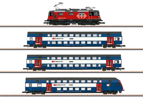 Märklin 811915 Tog sæt Zürich SBB S-Bahn med Re 420, KOMMENDE NYHED 2025