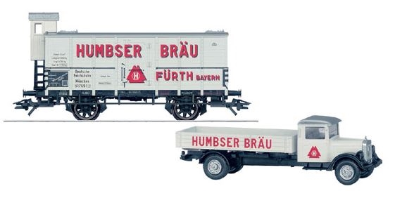 Trix 24083 Museumsvognsæt 2008 "Humbser Bräu".