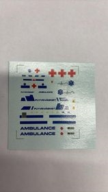 DMC Decals FB036-2 Flyvevåben ambulance  1/87