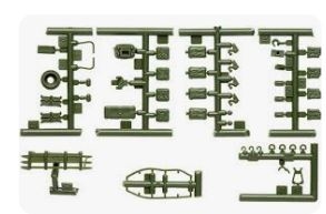 Roco Mini Tanks 364 Tilbehør til Panzer M60, H0