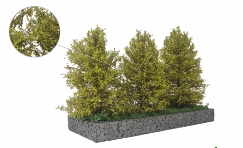 mbr 50-4011 Høje buske, grønne, 7-11 cm, 3 stk