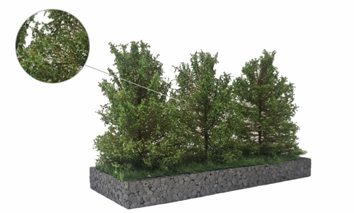 mbr 50-4014 Høje buske, mellem grønne, 7-11 cm, 3 stk