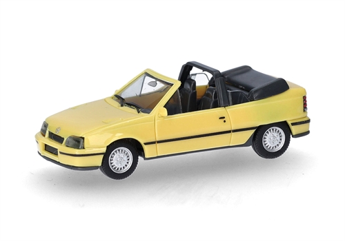 Herpa 421027 Opel Kadett E Gsi Cabrio, Jamaicagul, H0 