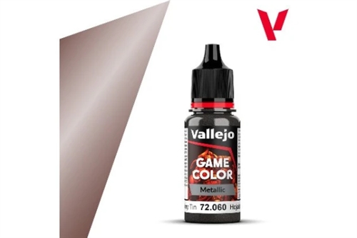 Vallejo 72060 Game Color Metallic Tinny tin 18ml