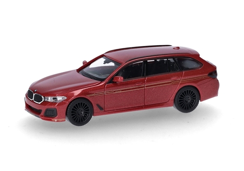 Herpa 430968-002 BMW Alpina B5 Touring, brandrød metallic, H0