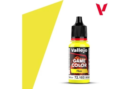 Vallejo 72103 Fluorescent yellow 18ml