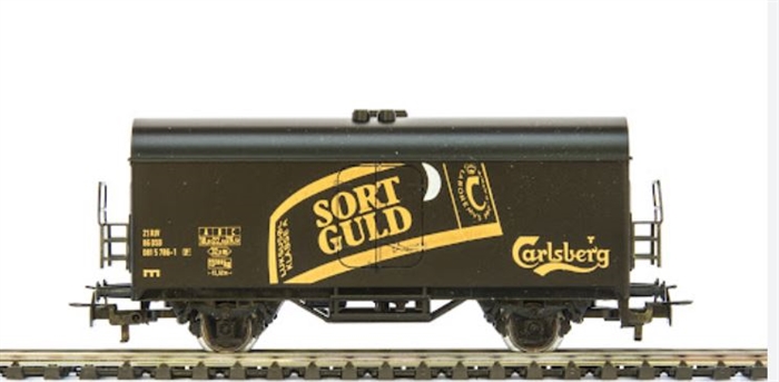 Märklin 4415-3 Sort Guld kølevogn i æske uden nummer