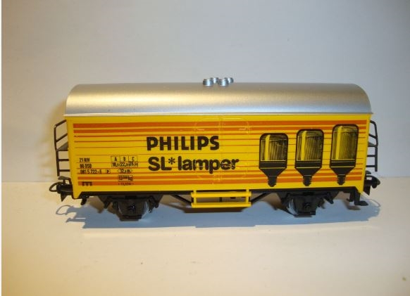 Märklin 4415-4 Kølevogn Philips SL Lamper i æske uden nummer