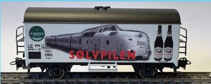 Märklin 4415-756 Sølvpilen reklamevogn, H0