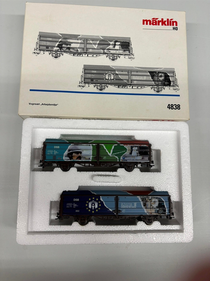 Märklin 4838 Vognsæt " Arbejdsmiljø"