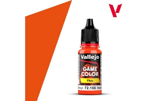 Vallejo 72156 Fluorescent orange 18ml