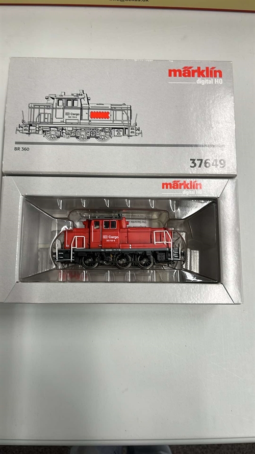 Märklin 37649 BR 360 Rangerlokomotov, uden lyd (Brugt)