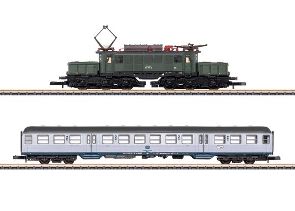 Märklin 81221 Ellokomotiv BR 194 med nærtrafikvogn, KOMMENDE NYHED 2025