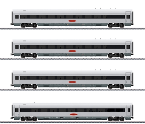 Piko 28350 Sæt med 4 personvogne Metropolitan DB AG V 