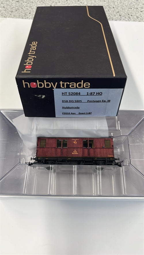 Hobbytrade 52084 DSB DQ 5805 postvogn (Brugt)