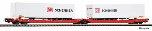 Piko 24626 Containerbærevogn T3000e DB Schenker Ep. VI KOMMENDE NYHED 2025