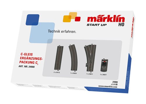 Märklin 24900 C skinne udvidelsessæt C1