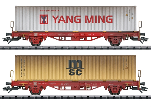 Trix 24139 Type Lgs 580 Container Transportvognsæt