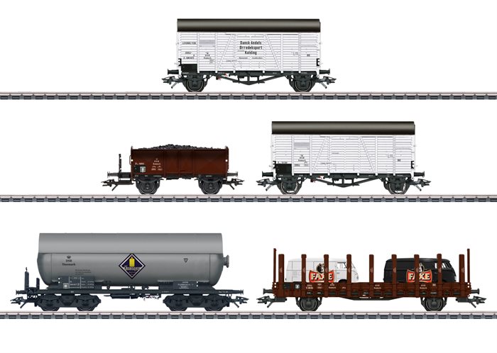 Märklin 48834 DSB godsvognssæt, ep III