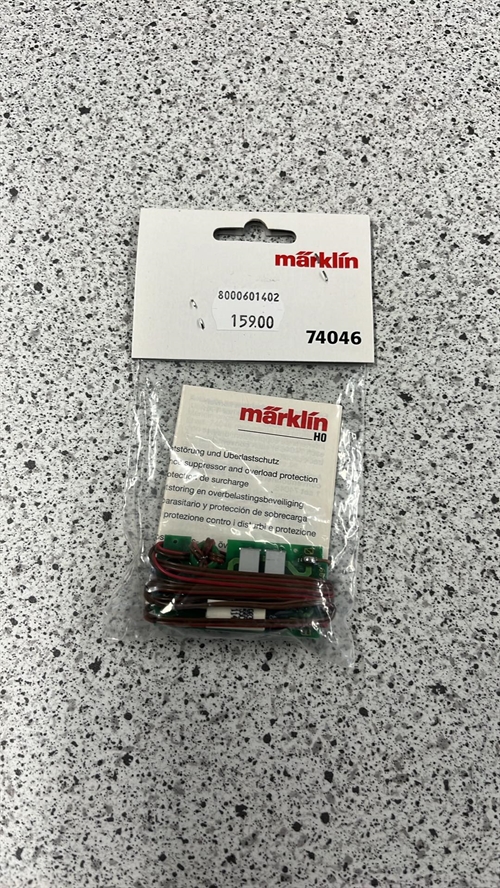 Märklin 74046 Tilslutningssæt med radiointerferensdæmpning