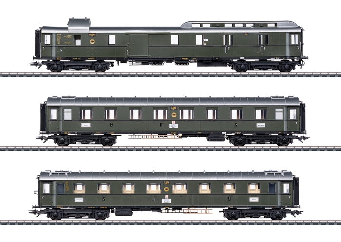 Märklin 42490  Eksprestogvognssæt FD 226 til klasse 01, KOMMENDE NYHED 2025