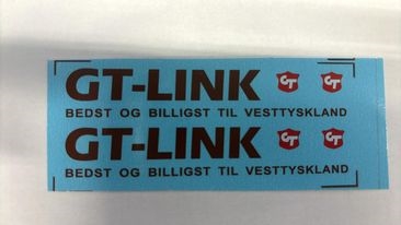 DMC Decals 87-398 GT - Link Bedst & Billigst til Vesttyskland 1:87