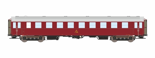 Dekas 876144  DSB CL 1516, sølv tag, ca 1955-67 KOMMENDE NYHED 2024