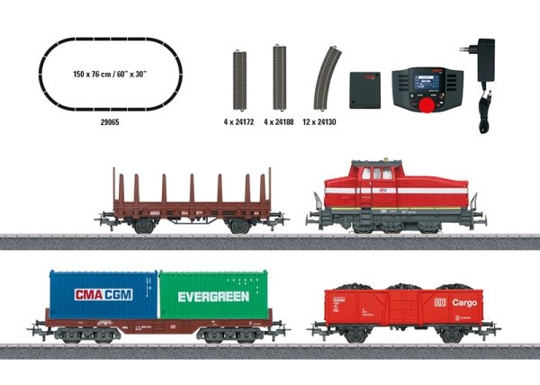 Märklin 29065, Digitalt startsæt "Moderne rangering med DHG 500" ep VI, KOMMENDE NYHED 2024