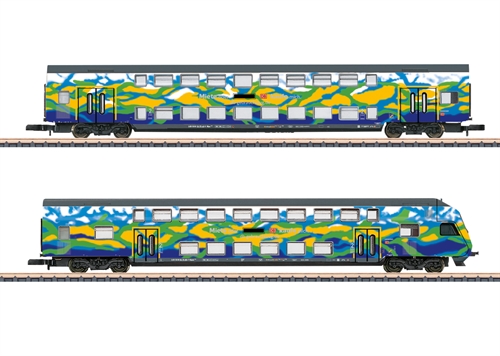 Märklin 87307 Dobbeltdækker vognsæt "Touristik" 2, KOMMENDE NYHED 2025