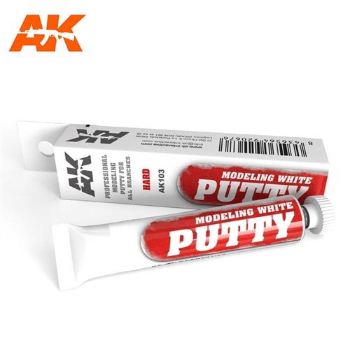 AK103 MODELING WHITE PUTTY, 20 ml