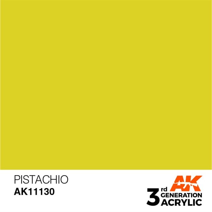 AK11130 Akryl maling, 17 ml, pistacie - standard