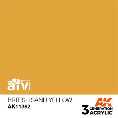 AK11362 Britisk sand gul – AFV, 17 ml