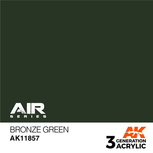 AK 11857 Bronze grøn - AIR, 17 ml