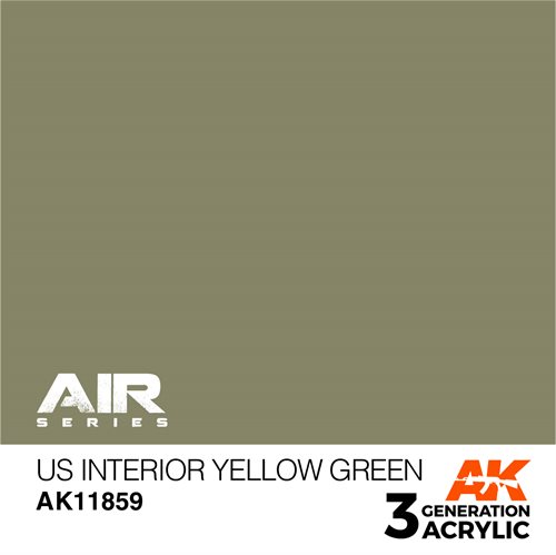 AK 11859 US interiør gul-grøn - AIR, 17 ml