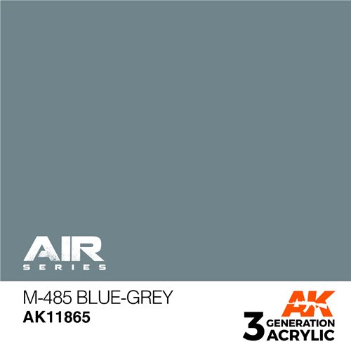 AK 11865 M-485 Blå-grå - AIR, 17 ml