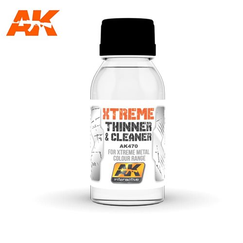 AK470 Xtreme cleaner og fortynder 100ML