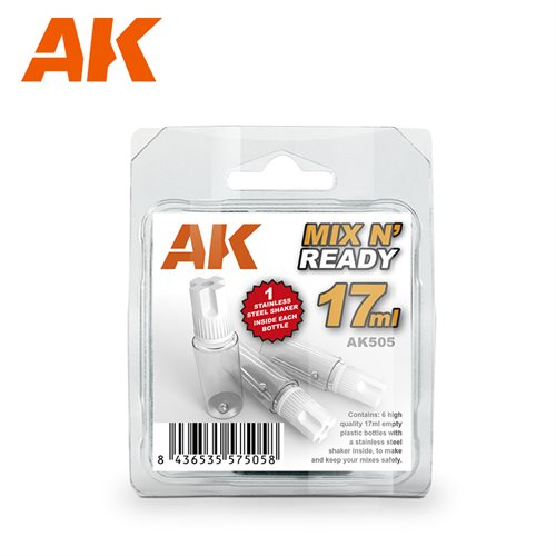 AK505 MIX N’ READY 17ML, 6 stk- pr pakke