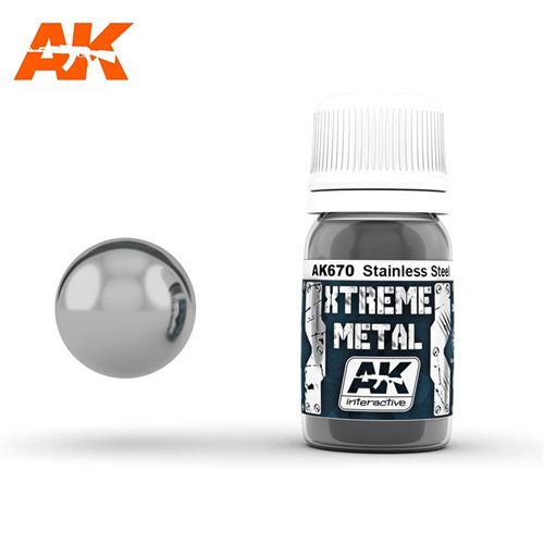 AK670 XTREME METAL STAINLESS STEEL 30ML