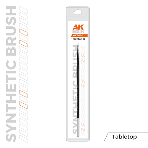 AKB020 SYNTETISK BORDPLADEBØRSTE – 0