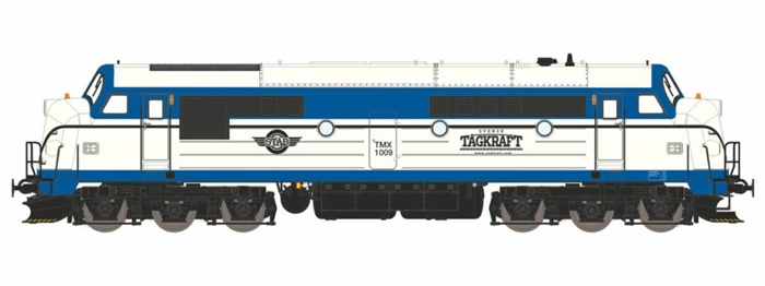 Dekas 8750164 Tågkraft TMX 1009, DC Sound. KOMMENDE NYHED 2024