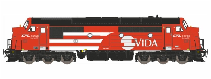 Dekas 8750183 VIDA (CFL Cargo) TMX 1004, AC Sound. KOMMENDE NYHED 2024