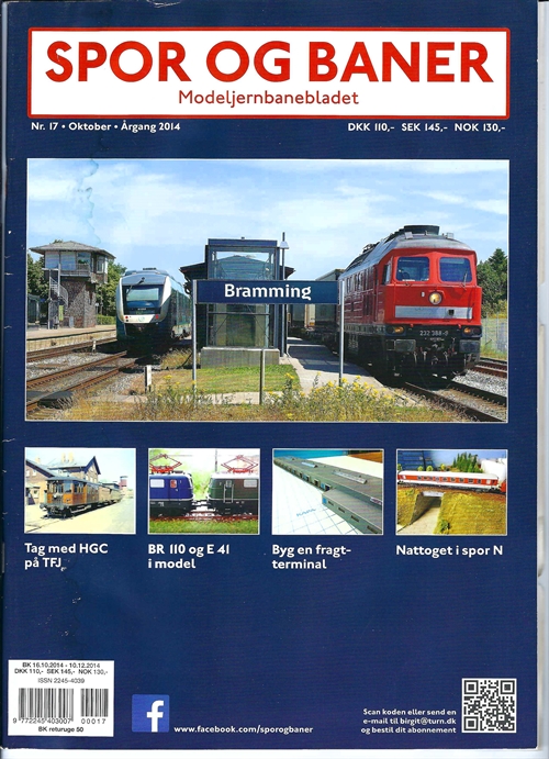 Spor og baner 17. Jernbane magasinet spor og baner nummer 17 årgang 2014