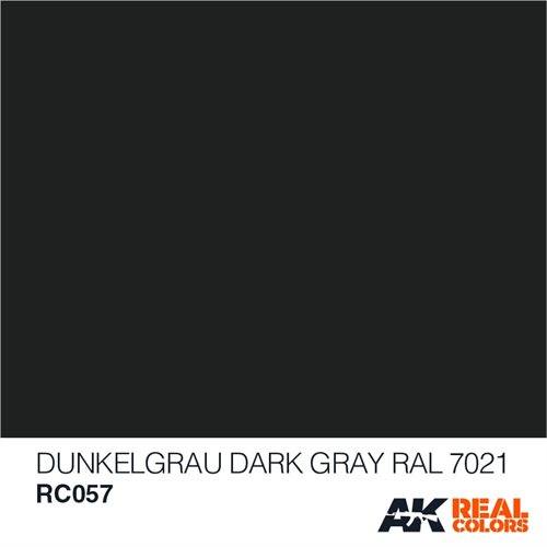 AKRC057 Mørkegrå RAL 7021 10 ML