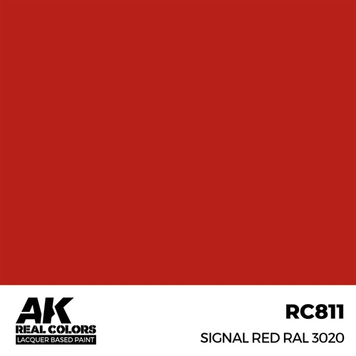 AKRC811 Signal Rød RAL 3020, 17 ml